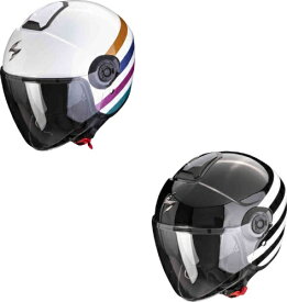 ＼全品2500円+5%OFF★5/25(土)限定／Scorpion スコーピオン Exo-City II Bee Jet Helmet ジェットヘルメット ライダー バイク レーシング ツーリングにも かっこいい おすすめ (AMACLUB)