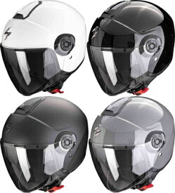 ＼全品3000円OFF★20時～4H限定／Scorpion スコーピオン Exo-City II Solid Jet Helmet ジェットヘルメット ライダー バイク レーシング ツーリングにも かっこいい おすすめ (AMACLUB)