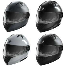 【ダブルバイザー】Stormer Spark Modular Helmet フルフェイスヘルメット モジュラーヘルメット オンロード バイク レーシング ツーリング かっこいい おすすめ (AMACLUB)
