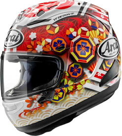 Arai アライ RX-7V Evo Nakagami GP3 Helmet フルフェイスヘルメット ライダー バイク オートバイ レーシング ツーリング 街乗り にも かっこいい おすすめ (AMACLUB)