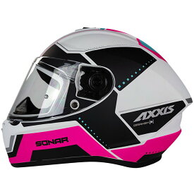 ＼全品2500円+5%OFF★5/25(土)限定／Axxis FF112C Draken S Sonar A8 Full Face Helmet フルフェイスヘルメット ライダー バイク レーシング ツーリングにも かっこいい おすすめ (AMACLUB)