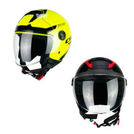 ＼全品2500円+5%OFF★6/5(水)限定／Cgm 167X Flo Tech Open Face Helmet オープンフェイスヘルメット ジェットヘルメット ライダー バイク ツーリングにも かっこいい おすすめ (AMACLUB)