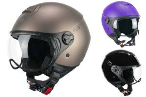 Cgm 167 Flo Mono Sagomata open face helmet オープンフェイスヘルメット ジェットヘルメット ライダー バイク オートバイ ツーリング 街乗り にも おすすめ (AMACLUB)