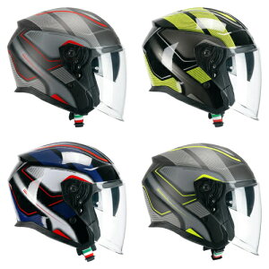 Cgm 136 RNA Sport open face helmet オープンフェイスヘルメット ジェットヘルメット サンバイザー ライダー バイク オートバイ ツーリング 街乗り にも おすすめ (AMACLUB)
