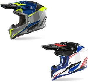 \全品P5倍★10/30(木)限定/Airoh アイロー Aviator 3 Push モトクロスヘルメット ヘルメット オフロード ライダー バイク かっこいい おすすめ (AMACLUB)