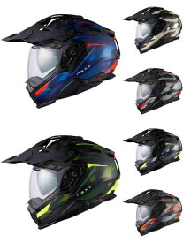 【ダブルバイザー】【3XLまで】Nexx ネックス X.WED 3 Trailmania Motocross Helmet シールド付きオフロードヘルメット モトクロスヘルメット ライダー バイク ツーリングにも おすすめ (AMACLUB)