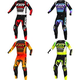 FXR エフエックスアール Revo Comp Motocross Jersey オフロードウェア モトクロス ジャージ&パンツ 上下セット バイク ライダー かっこいい 大きいサイズあり おすすめ (AMACLUB)