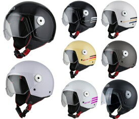 ＼全品1000円OFF★5/27(月)限定／Nzi Vintage 3 Open Face Helmet ジェットヘルメット オープンフェイス ライダー バイク レーシング ツーリングにも かっこいい おすすめ (AMACLUB)