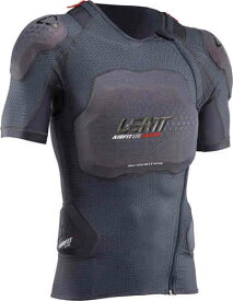 Leatt リアット 3DF AirFit Lite Evo Protector Shirt プロテクターシャツ 半袖 ボディプロテクター 上半身 保護 オフロード モトクロス バイク かっこいい おすすめ (AMACLUB)