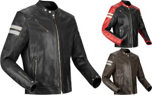 y4XL܂ŁzSegura ZO Romeo Motorcycle Leather Jacket U[WPbg CfBOWPbg oCNEFA C_[ oCN I[goC [VO c[O X ɂ  (AMACLUB)
