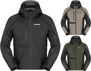 Spidi Xs[fB[ Mission-V H2Out waterproof Motorcycle Textile Jacket eLX^CWPbg oCNEFA C_[ oCN I[goC c[O X ɂ  (AMACLUB)