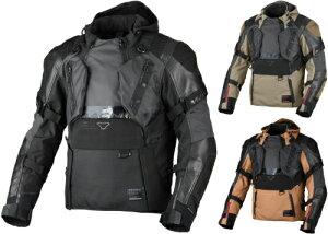 Macna }Ni Tryton NightEye WP Motorcycle Leather/Textile Jacket U[/eLX^CWPbg oCNEFA C_[ oCN I[goC c[O X ɂ  (AMACLUB)