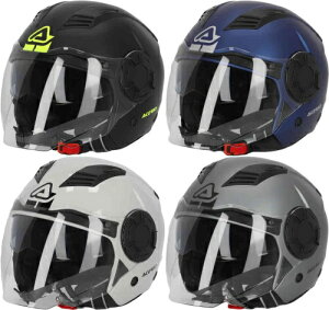 \全品1000円クーホン゜★10/27(月)限定/【ダブルバイザー】Acerbis アチェルビス Vento Jet Helmet ジェットヘルメット サンバイザー ライダー バイク ツーリングにも かっこいい おすすめ (AMACLUB)