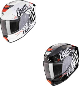 【子供用】Scorpion スコーピオン Exo-JNR Air Boum Kids Helmet 子供用 キッズ フルフェイスヘルメット ライダー バイク ツーリングにも かっこいい おすすめ (AMACLUB)