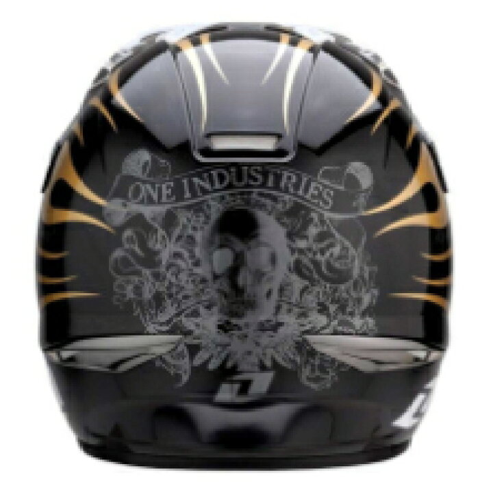 楽天市場】One Industries Kombat Flames Motocross Helmet オフロード 