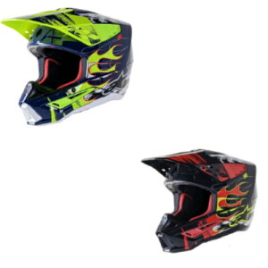 _Si2500~N[z+P5{11/25i)^Alpinestars ApCX^[ S-M5 Rash Ece 22.06 Motocross Helmet wbg It[h gNXwbg C_[ oCN   (AMACLUB)