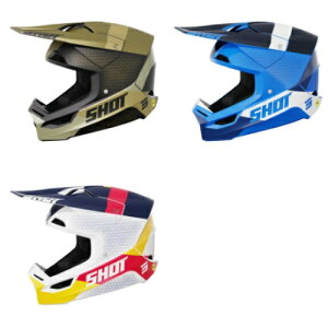 _4ȏ5OFFŏI^Shot Race Gear Vbg [X MA Ridge Motocross Helmet wbg It[h gNXwbg C_[ oCN   (AMACLUB)