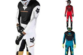 FOX フォックス Flexair Optical Motocross Jersey モトクロス オフロードウェア ジャージ&パンツ 上下セット バイク ライダー かっこいい 大きいサイズあり おすすめ (AMACLUB)