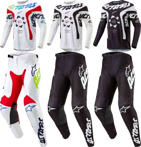 _Si1000~N[zK10/7()^Alpinestars ApCX^[ Racer Hana Motocross Jersey It[hEFA gNX W[W&pc ㉺Zbg oCN C_[   (AMACLU