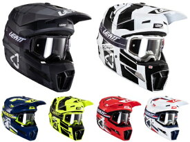 Leatt リアット Moto 3.5 V24 Helmet Kit ゴーグル付きオフロードヘルメットモトクロスヘルメット ライダー バイク にも かっこいい おすすめ (AMACLUB)