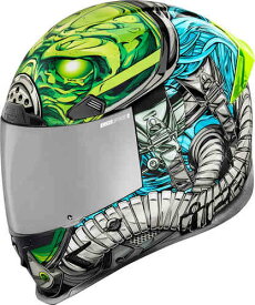 【3XLまで】Icon アイコン Airframe Pro Outbreak Helmet フルフェイスヘルメット ライダー バイク レーシング ツーリングにも かっこいい 大きいサイズあり おすすめ (AMACLUB)