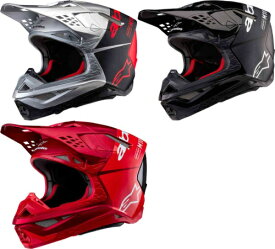 Alpinestars アルパインスター Supertech S-M10 Flood Motocross Helmet 2024モデル オフロードヘルメット モトクロスヘルメット ライダー バイク かっこいい おすすめ (AMACLUB)