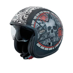 Premier Helmets 23 Vintage SK9 BM 22.06 helmet ジェットヘルメット オープンフェイスヘルメット ライダー バイク オートバイ ツーリング スクーター 街乗り にも おすすめ (AMACLUB)