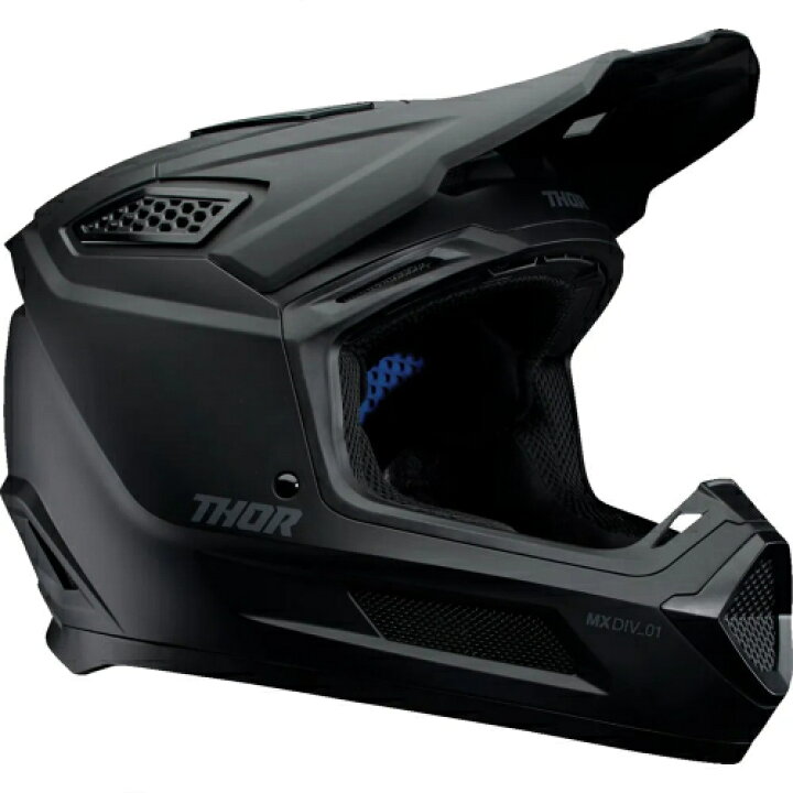 楽天市場】Thor ソアー Fleet Blackout off-road helmet モトクロス 