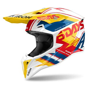 Airoh AC[ Wraaap 6Days off-road helmet gNXwbg It[hwbg C_[ oCN Gf[   (AMACLUB)