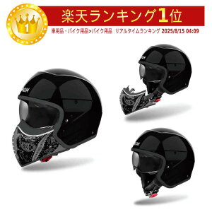 \全品1000円クーホン゜★10/27(月)限定/Airoh アイロー J110 Paesly Jet Helmet ジェットヘルメット オープンフェイスヘルメット サンバイザー ライダー バイク ツーリングにも かっこいい おすすめ