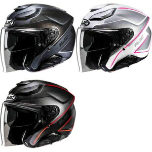 HJC GC`WFCV[ F31 Ludi Jet Helmet WFbgwbg I[vtFCXwbg ToCU[ C_[ oCN c[Oɂ   (AMACLUB)