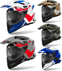 【3XLまで】Airoh アイロー Commander 2 Reveal Motocross Helmet シールド付きオフロードヘルメット モトクロスヘルメット ライダー バイク ツーリングにも かっこいい おすすめ (AMACLUB)