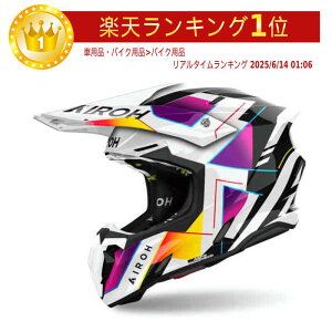 _Si5000~N[|11/1(y) Gg[^Airoh AC[ Twist 3 Rainbow Motocross Helmet wbg It[h gNXwbg C_[   (AMACLUB)