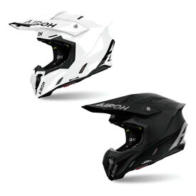 Airoh アイロー Twist 3 Solid Motocross Helmet オフロードヘルメット モトクロスヘルメット ライダー かっこいい おすすめ (AMACLUB)