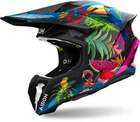 Airoh アイロー Twist 3 Amazonia Motocross Helmet オフロードヘルメット モトクロスヘルメット ライダー かっこいい おすすめ (AMACLUB)