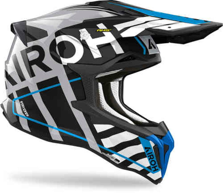 楽天市場】Airoh アイロー Strycker Brave Motocross Helmet オフ 