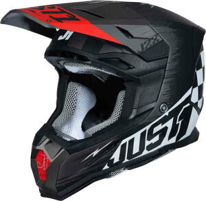 _4ȏ5OFFŏI^Just1 WXg J22F Flagman Motocross Helmet wbg It[h gNXwbg C_[   (AMACLUB)