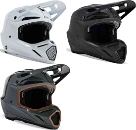FOX フォックス V3 RS Carbon Solid MIPS Motocross Helmet オフロードヘルメット モトクロスヘルメット ライダー かっこいい おすすめ (AMACLUB)