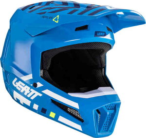 _4ȏ10OFFӍՁ^Leatt Abg 2.5 V24 Cyan Motocross Helmet wbg It[h gNXwbg C_[   (AMACLUB)