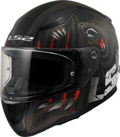 【3XLまで】LS2 エルエスツー FF353 Rapid II Claw Helmet フルフェイスヘルメット ライダー バイク レーシング ツーリングにも かっこいい 大きいサイズあり おすすめ (AMACLUB)