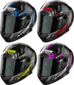 【3XLまで】Nolan ノーラン X-804 RS Ultra Carbon Spectre Helmet フルフェイスヘルメット ライダー バイク レーシング ツーリングにも かっこいい 大きいサイズあり おすすめ (AMACLUB)
