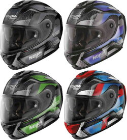 【ダブルバイザー】【3XLまで】Nolan ノーラン X-903 Ultra Carbon Highspeed N-Com Helmet フルフェイスヘルメット ライダー バイク レーシング ツーリングにも 大きいサイズあり おすすめ (AMACLUB)