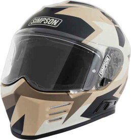 Simpson シンプソン Venom Panzer 06 Helmet フルフェイスヘルメット ライダー バイク レーシング ツーリングにも かっこいい おすすめ (AMACLUB)