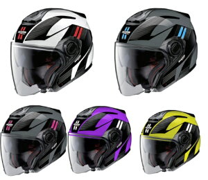 _SiP5{10/10()^yXXS`zNolan m[ N40-5 06 Crosswalk N-Com Jet Helmet WFbgwbg I[vtFCX C_[ I[goC oCN [VO c[O XN[^[ X 