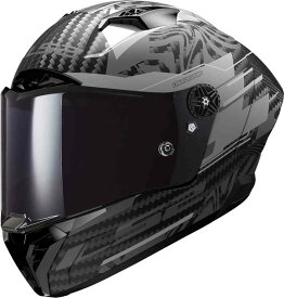 【カーボン】LS2 エルエスツー FF805 Thunder Carbon GP Aero Polar Helmet フルフェイスヘルメット ライダー バイク レーシング ツーリングにも かっこいい おすすめ (AMACLUB)