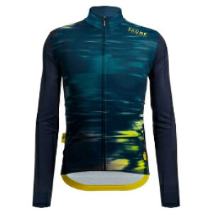 _4ȏ10OFFӍՁ^Santini TeB[j Le Maillot Jaune Long Sleeve Jersey TCNOWPbg ]ԃEFA Vc OX[u [hoCN }EeoCN NXJg