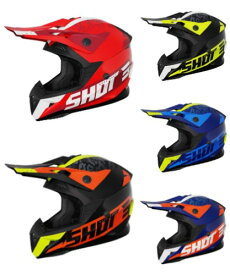 Shot Race Gear ショット レース ギア Pulse Airfit Motocross Helmet モトクロスヘルメット オフロードヘルメット ライダー バイク ツーリングにも かっこいい おすすめ (AMACLUB)