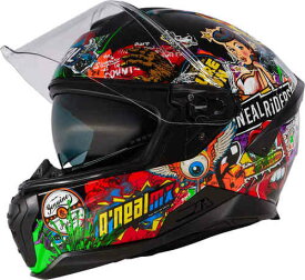 【ダブルバイザー】Oneal オニール Challenger Crank Helmet フルフェイスヘルメット ライダー バイク ストリート オンロード レーシング ツーリングにも かっこいい おすすめ (AMACLUB)