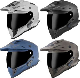 Bogotto ボガット H331 BT Bluetooth Enduro Helmet フルフェイス ヘルメット シールド付オフロード エンデューロ モトクロス サンバイザー バイク デュアルスポーツ DS ツーリングにも おすすめ (AMACLUB)