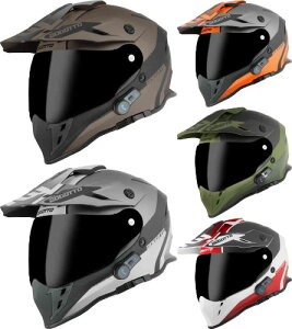 Bogotto {Kbg H331 BT Tour EVO Bluetooth Enduro Helmet ttFCX wbg V[htIt[h Gf[ gNX ToCU[ oCN c[Oɂ  (AMACLUB)